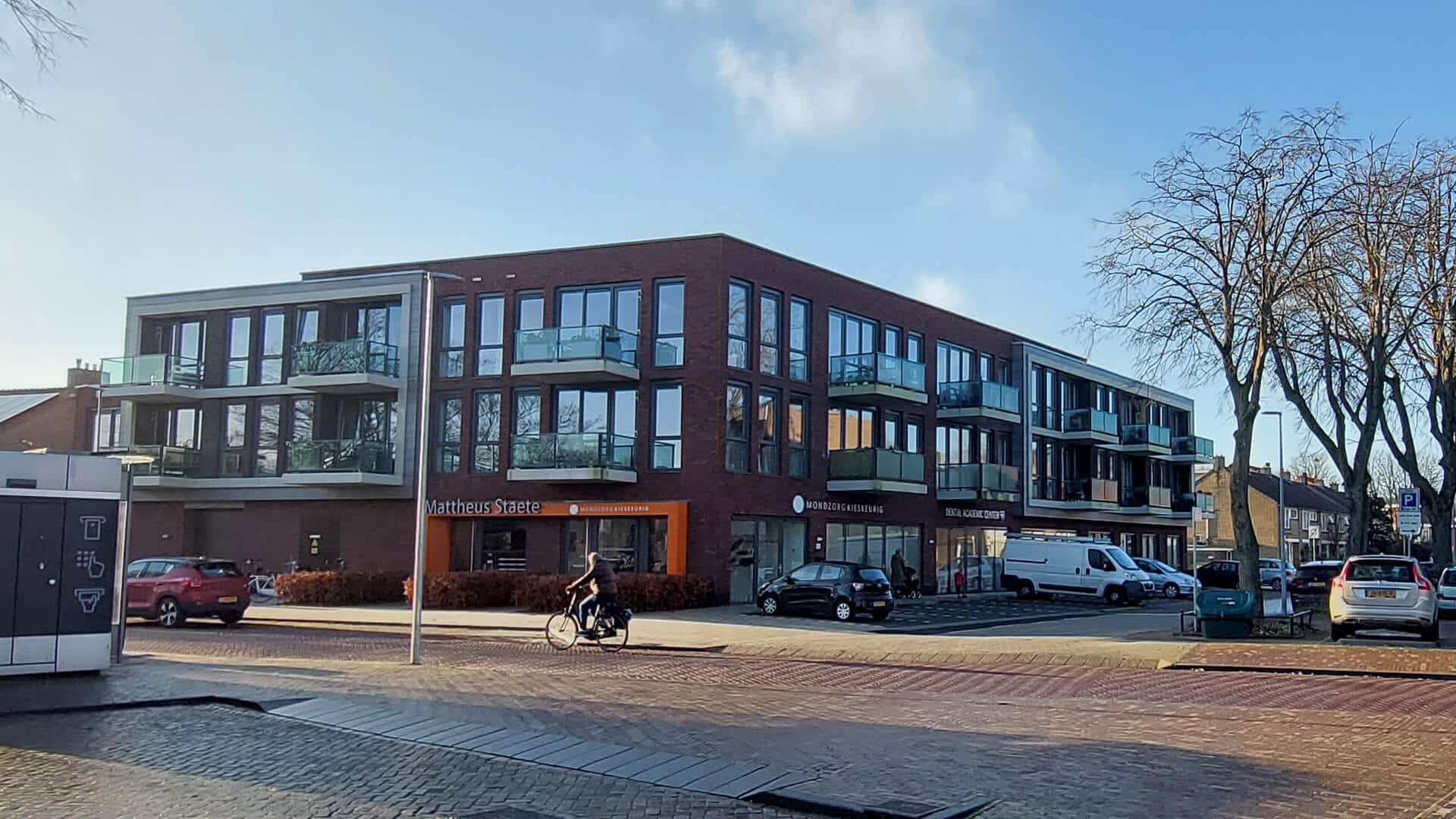 Het opgeleverde woongebouw Mattheus Staete in Alkmaar