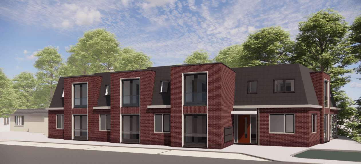 Toekomstige bewoners tijdens de kijkdag in de woonzorglocatie