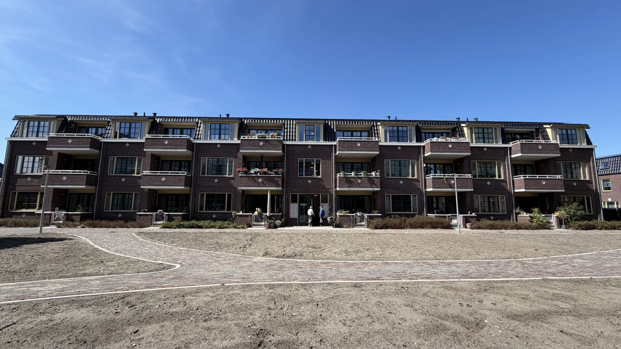 Gerealiseerde appartementen met balkons in Bloemwijk in Alkmaar