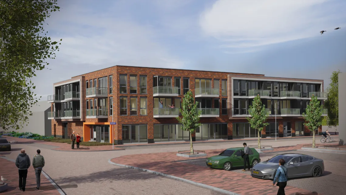 Artist impression van Mattheus Staete in Alkmaar