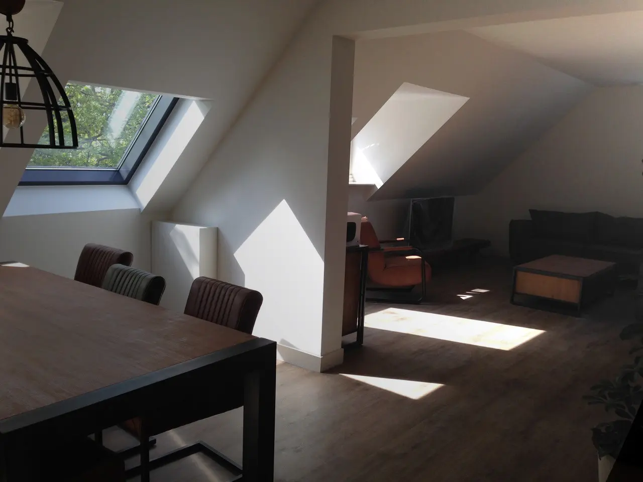 Het interieur van een gerealiseerd appartement in het St. Josephgebouw