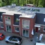 Bovenaanzicht locatie Chopinstraat 11 mei 2024